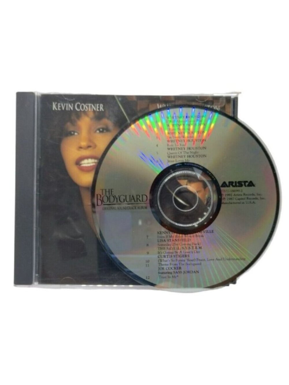 Whitney Houston The Bodyguard Original Music Soundtrack Various Artists CD 1992